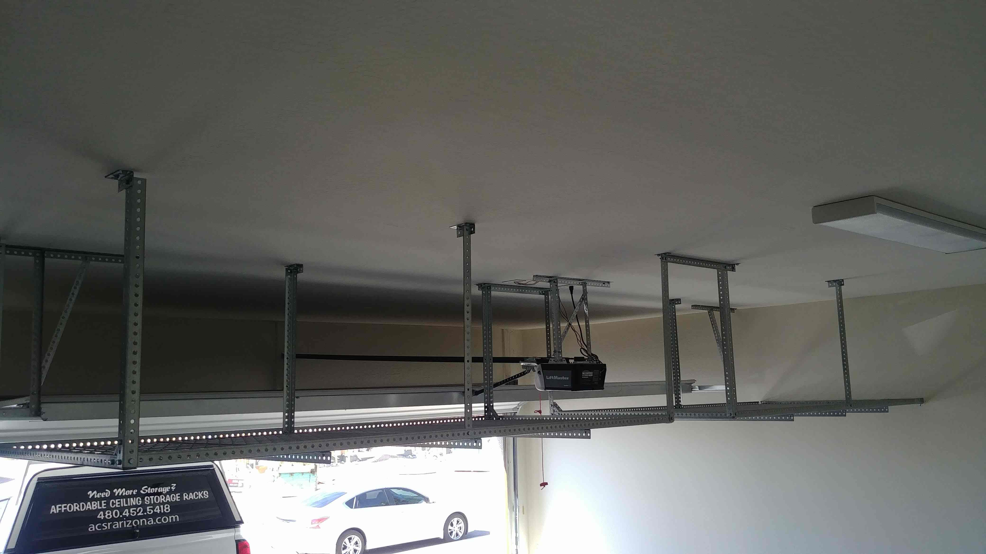 Wall-mounted storage system
