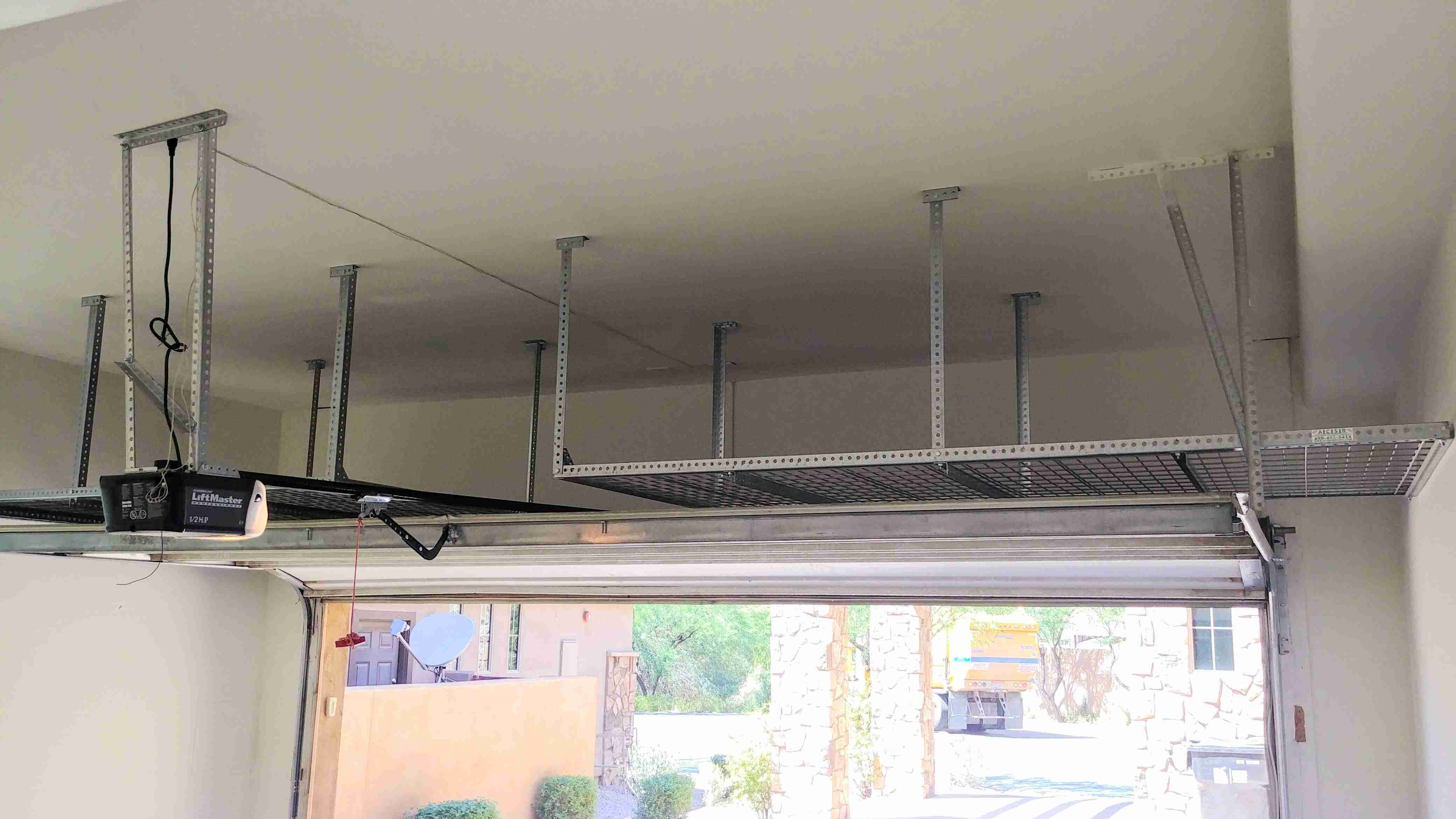Wall-mounted storage system