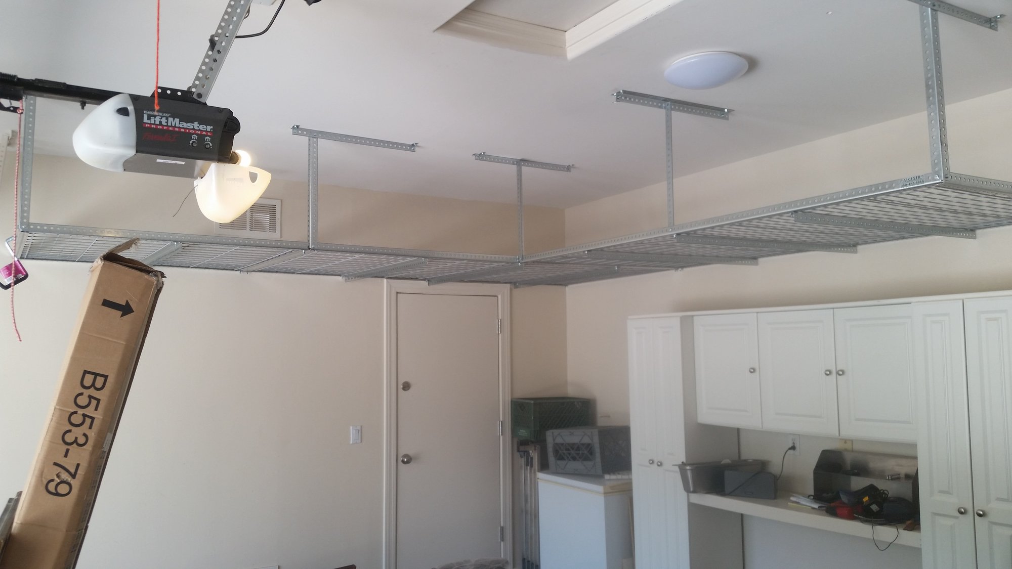 Wall-mounted storage system