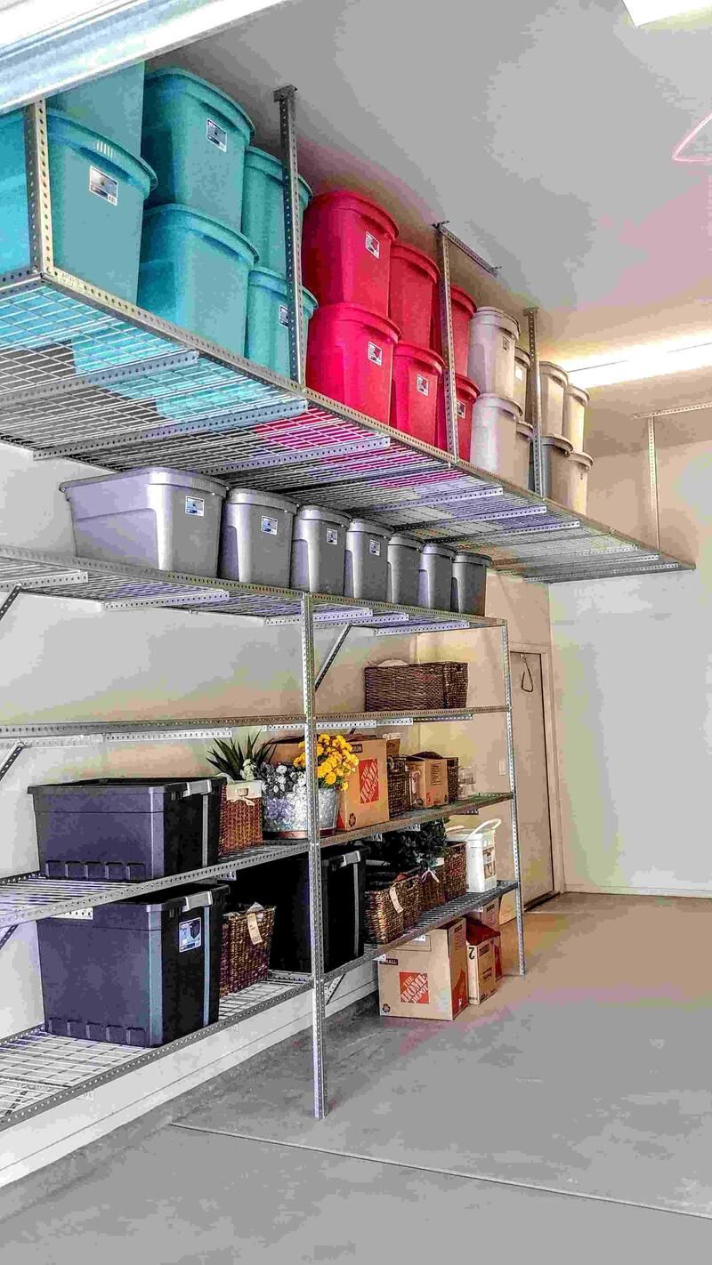Custom Garage Storage Racks Garage Storage Racks Phoenix | Two 4x8 Racks, $499 Installed