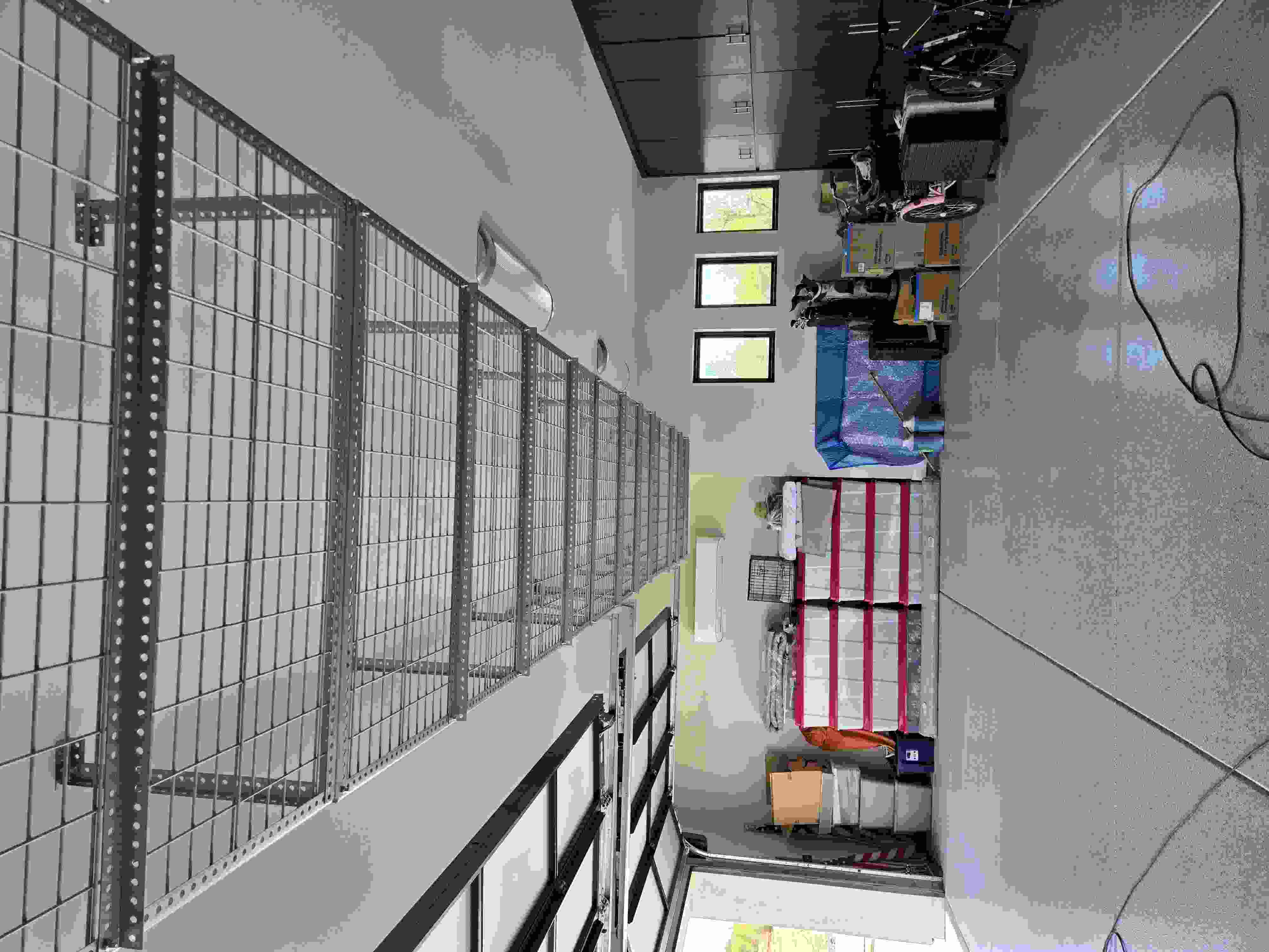 Wall-mounted storage system