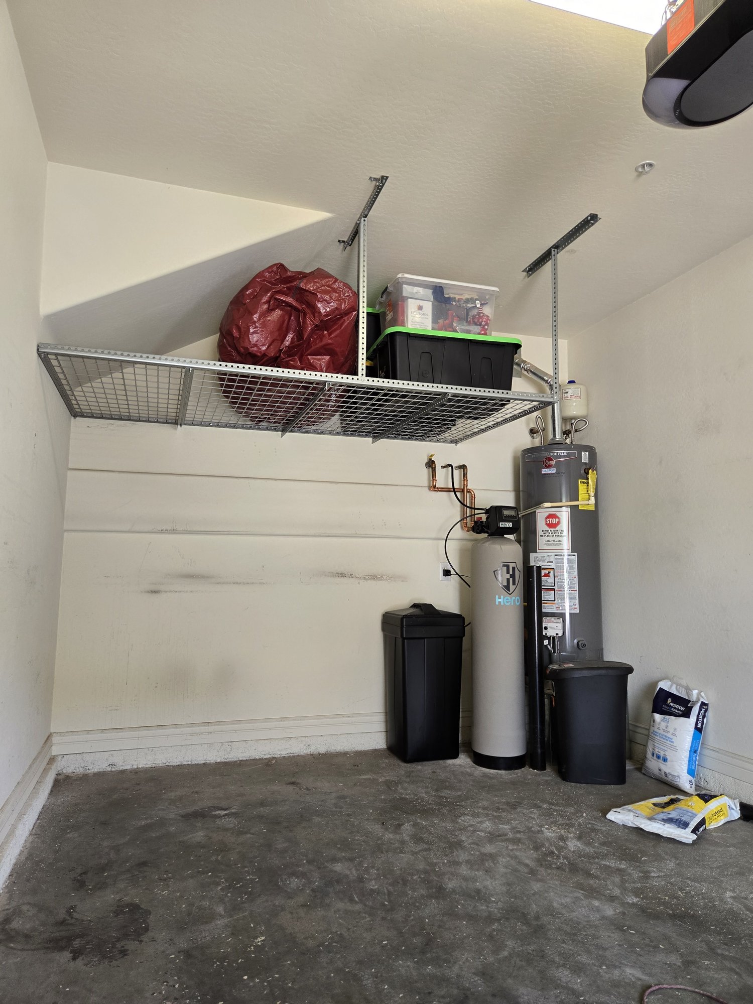 Single 4x8 garage storage rack Arizona