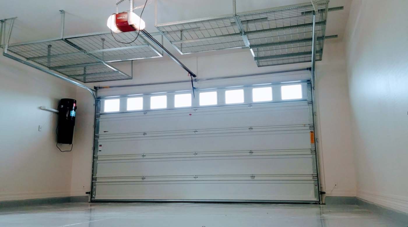 Complex overhead system with multiple rack sizes