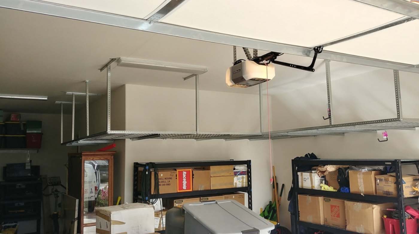 Standard two rack installation with accessories