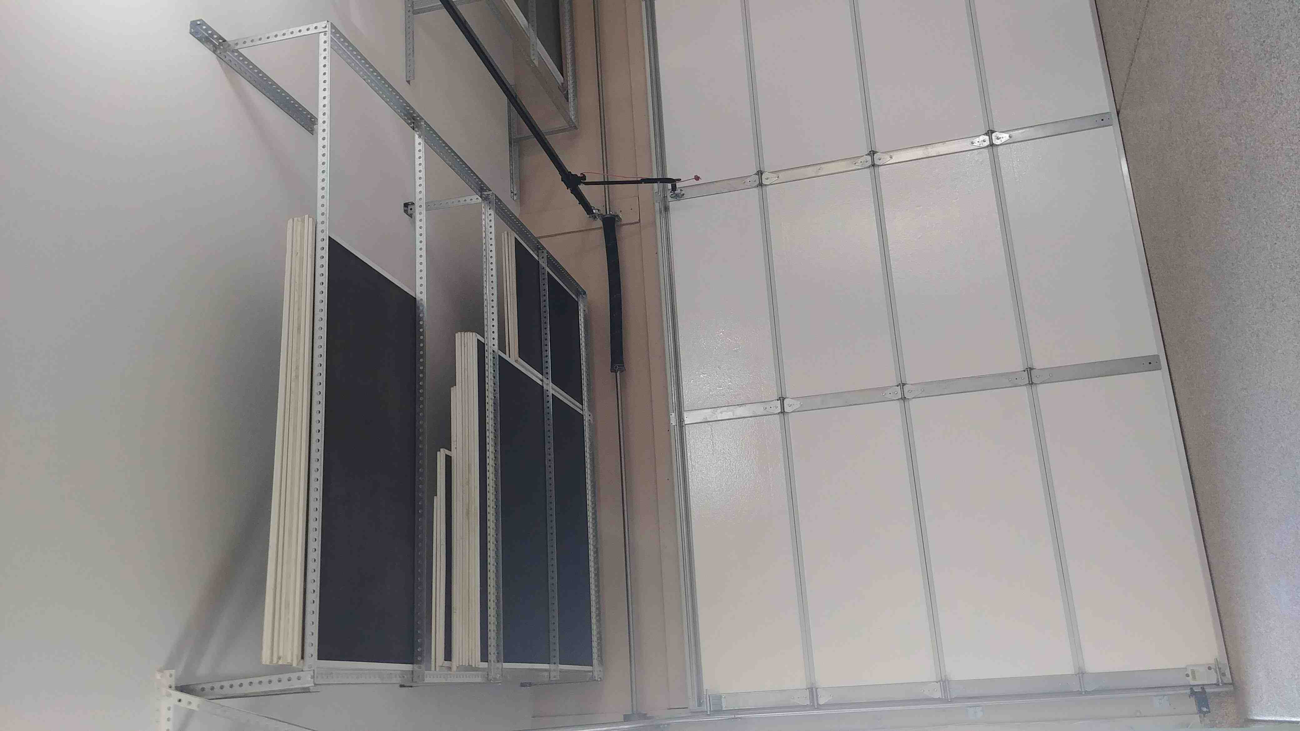 Wall-mounted storage system