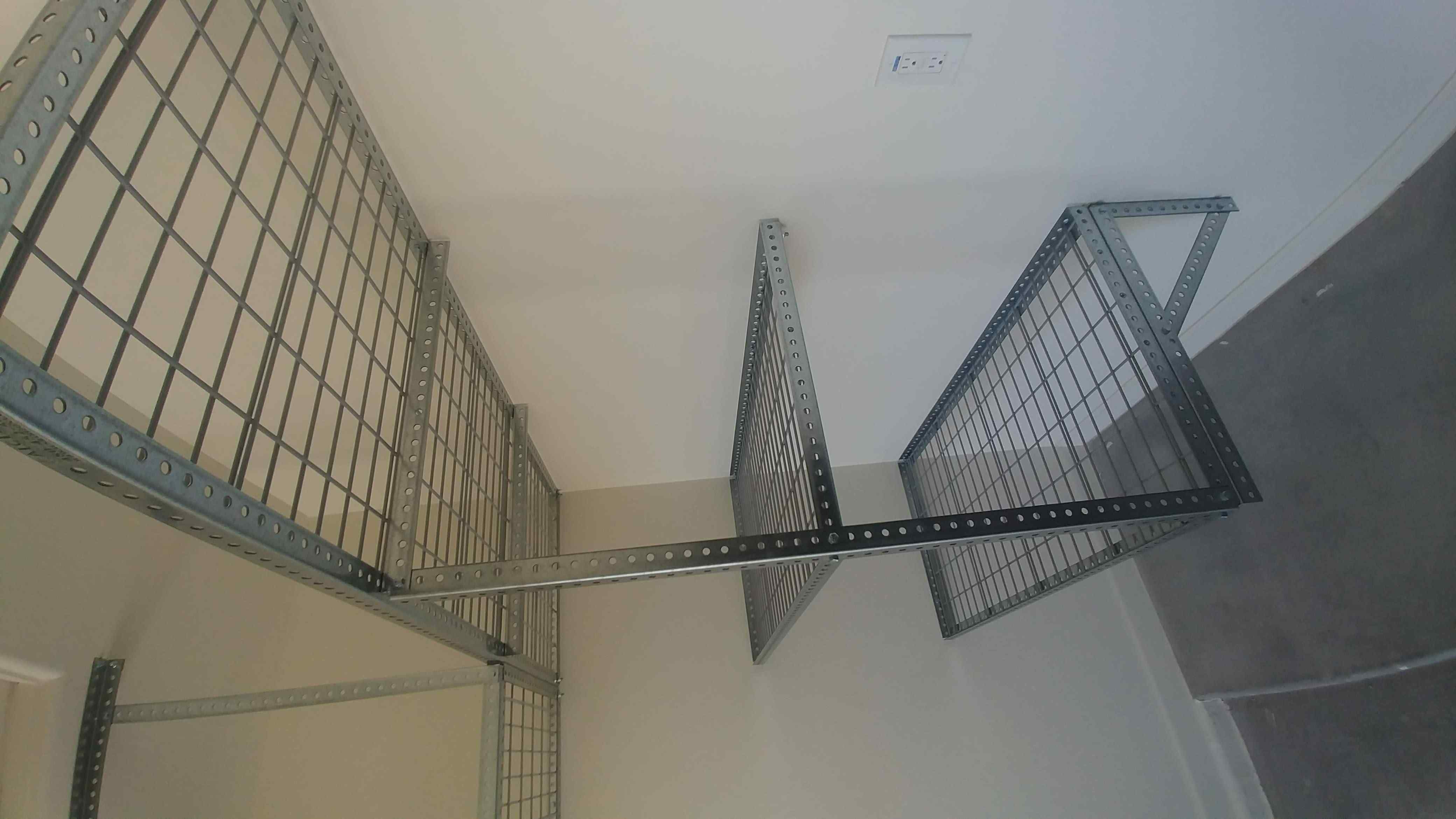Multi-level storage shelf system